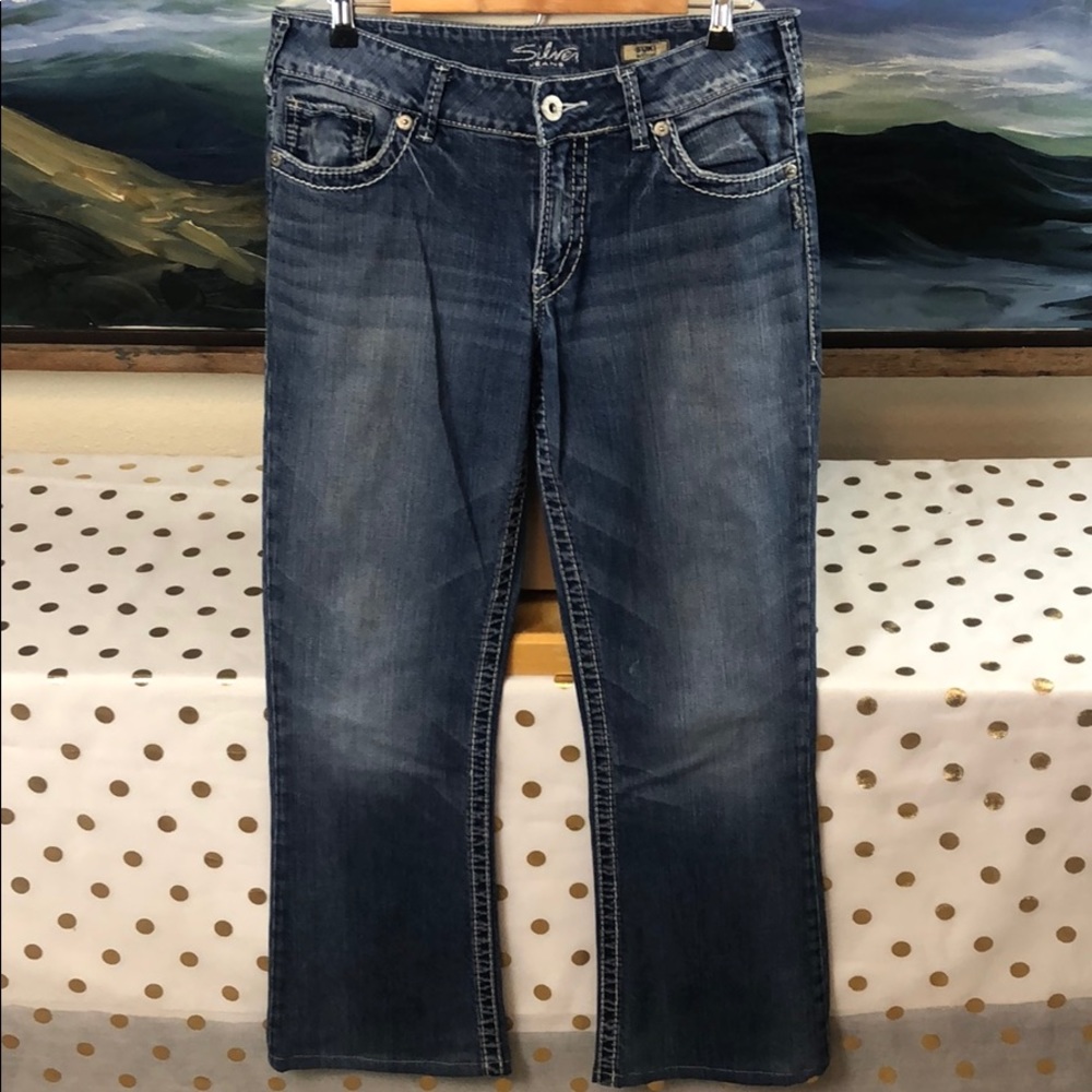 Silver jeans light wash suki bootcut w31/l34